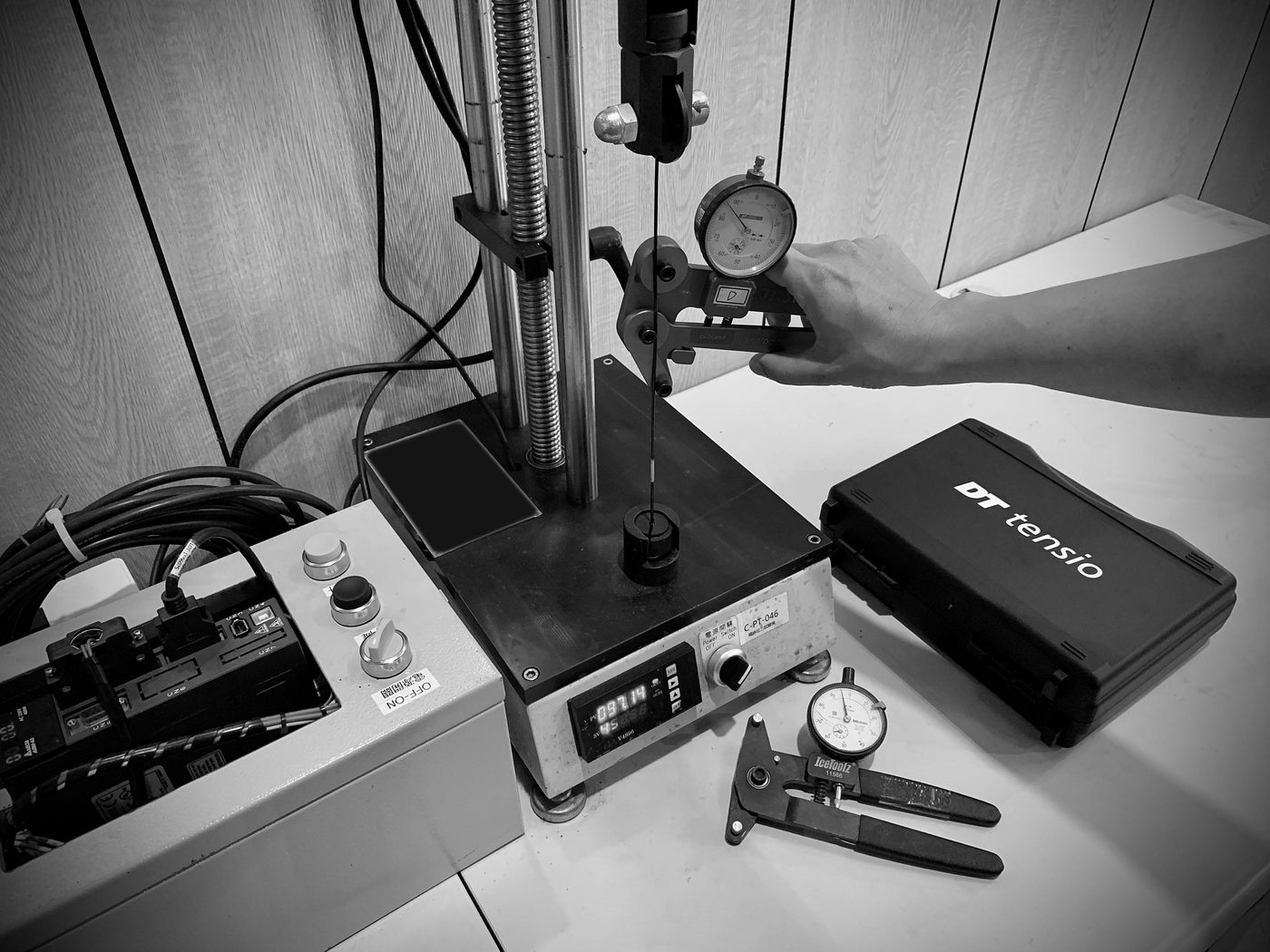 Precision calibration tools used in wheel building